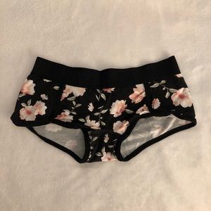 5/$25 Boy Short Floral Underwear